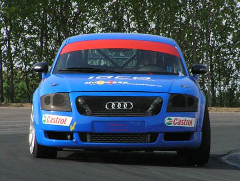 Gisle Kverneland, Audi TT med 4-hjulstræk og turbo, lavede nogle forrygende starter, men dårlige startplaceringer hindrede at han fik meget nytte af potentialet. (Foto: Motorsporten.dk)